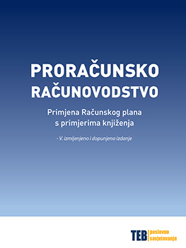 Proračunsko računovodstvo - Primjena Računskog plana s primjerima knjiženja